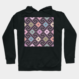 Copy of Pink Greck seamless pattern Hoodie